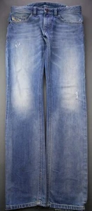 Pantalones de mezclilla ajustados de algodón Diesel Industries Thaver para hombre talla 32x32 (Sr 34x33) - Imagen 1 de 13