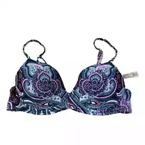 Raisins Juniors Moonshadow Printed Convertible-Strap Bügel Schwimm-BH XL Boost - Bild 1 von 2