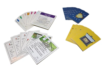 Simpsons Monopoly 2001 Replacement Parts Deed, Chance & Community Chest Cards - Image 1 of 4