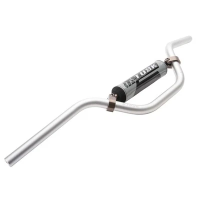 Tusk T-10 Aluminum 7/8" Handlebar Mini High Bend Silver For HONDA CRF80F 2004 - Image 1 of 4
