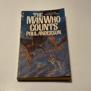 Man Who Counts Mass Market Paperbound Paul Anderson - Imagen 1 de 4