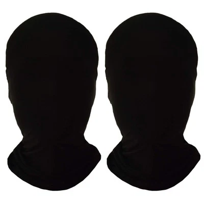 2 Pack Full Face Masks Spandex Hood Skin Mask for Halloween Cosplay Costume - Image 1 of 4