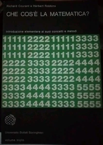 Courant Robbins CHE COS'è LA MATEMATICA Boringhieri 1991 - Foto 1 di 1