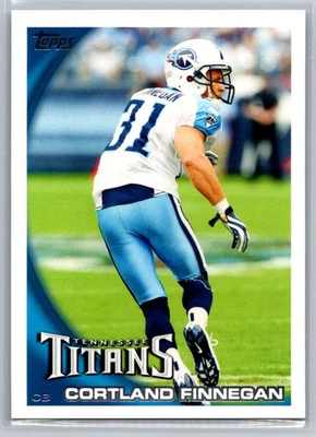Cortland Finnegan 2010 Topps Tennessee Titans #165 - Image 1 of 2
