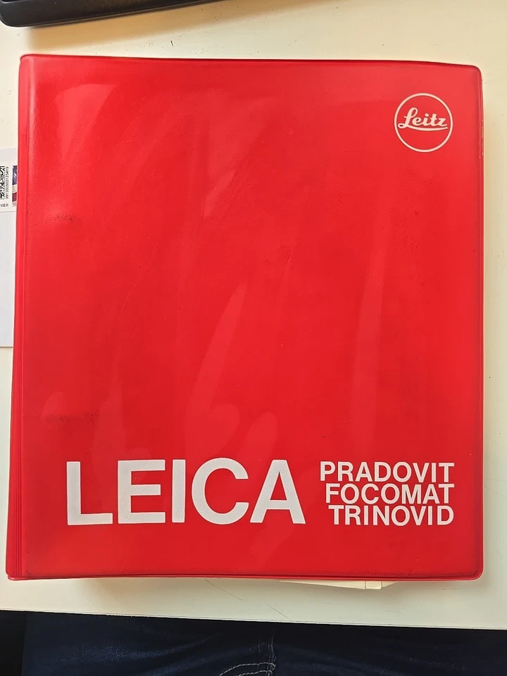 Leica leitz general catalogue for photographic dealers edition 8"X8" 275 pages - Image 1 of 2