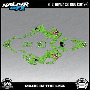 Kit de gráficos para Honda XR190L (2019+) Predator - VERDE - Imagen 1 de 4
