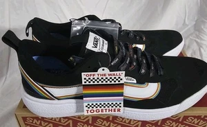 Zapatos VANS Para Hombres Ultrarange EXO Orgullo Negro Verdadero Blanco Talla 11.5 Nuevos Sin Caja Top - Imagen 1 de 8