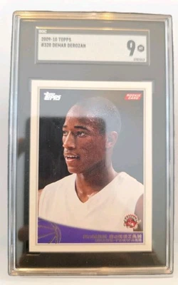2009-10 Topps #320 - DeMar DeRozan Rookie RC - Calificado SGC 9 Kings Foto 1 de 2