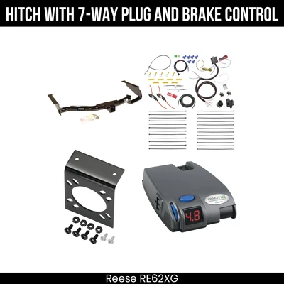 Hitch Tow PKG+ 制动控制 适用于 06-08 雷克萨斯 RX400h 33075 2" 接收器 3 级 — 第 1/4 张图片