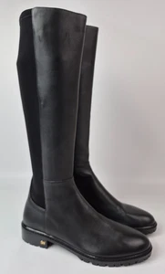 Stuart Weitzman Damen schwarz City kniehohe Lederstiefel Größe 8,5 B SJ198 - Bild 1 von 7