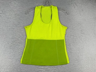 Hot Shapers Tank Womens Large Green Tank Sleeveless Run Gym Rear Pocket - Image 1 of 4