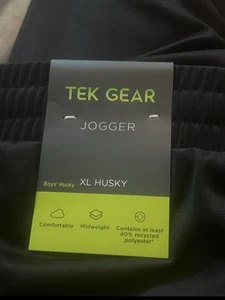 TEK GEAR 357 Ultrasoft Joggers Navy Blue Boys XL Husky Sweatpants - Picture 1 of 1
