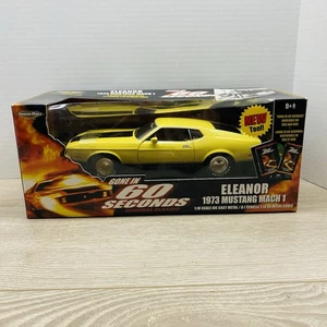 ERTL : 1973 Mustang Mach 1 Eleanor: Gone in 60 Seconds 1:18 Scale SEE PICS - Picture 1 of 8