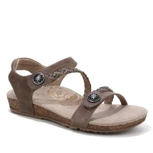 "AS IS" Aetrex® Jillian Braided Sandal 538707-J - Picture 1 of 14
