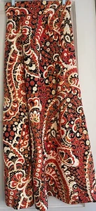 60'S LONG MAXI FULL HEAVY FABRIC BLANKET SKIRT, 26" WAIST, HANDMADE, A+ EUC - Picture 1 of 15