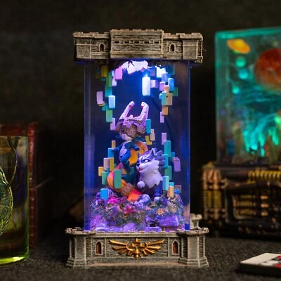 midna Zelda resin lamp, midna custom night light, Zelda custom Resin Night Light - Photo 1/4