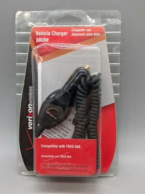 Verizon Vehicle Charger Treo Fits No. 09773848281 650 700 755 New In Packaging - Image 1 of 4