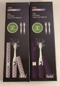 Lote de Cepillo de Dientes Portátil Pursonic Modelo S52 NUEVO (2 Unidades, 4 Cabezales de Cepillo) - Imagen 1 de 2