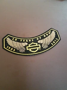 HOG Patch - Harley Davidson Owners Group - 1983 - 2013 - 30 Jahre *NEU* - Bild 1 von 4