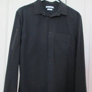 RARE - ZARA Men's shirt with zip pocket Relaxed Fit NEW Size Small - Picture 1 of 9