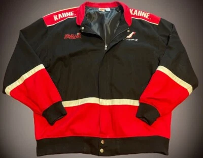 Chaqueta Vintage Winners Circle Kasey Kahne #9 Bud NASCAR Cup Series Parche Talla XL Foto 1 de 4