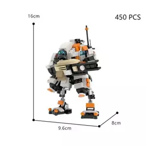 MOC Game Character Titanfall 2 Tone-Class Titan Building Block Mecha Robot Model - Picture 1 of 7