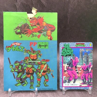 Foot Soldier Teenage Mutant Ninja Turtles Trading Card No.28 Anime Japan ff088 - Image 1 of 4