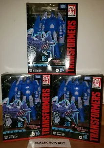 TRANSFORMERS STUDIO SERIES 86-10 VOYAGER CLASS DECEPTICONS 3 SWEEPS *NEW* MOSB - Picture 1 of 7