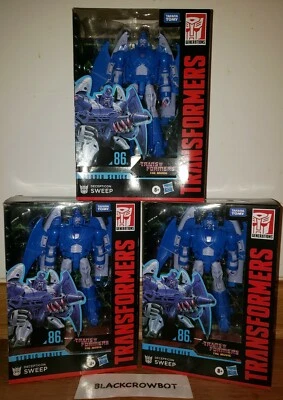 TRANSFORMERS STUDIO SERIES 86-10 VOYAGER CLASS DECEPTICONS 3 SWEEPS *NEW* MOSB - Image 1 of 4