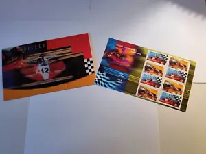 Commemorative Canadian Post Stamp Set - Gilles Villeneuve F1 Driver - Brand New - Picture 1 of 7