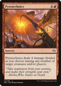 MTG UC REGULAR FRF: FATE REFORGED - LP- PYROTECHNICS 111/185 - Picture 1 of 1