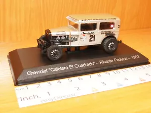 CHEVROLET CAFETERA EL CUADRADO 1:43 RICARDO PEDUZZI 1962 TURISMO CARRETERA TC TC - Foto 1 di 1