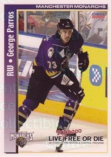 2004-05 Manchester Monarchs Tobacco Prevention #10 George Parros