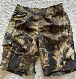 Columbia Omni-Shade Timberwolf Camouflage cargo shorts Mesh lined swimwear Boy M - Picture 1 of 7