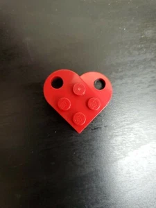 PEZZO TOK LEGO VALENTINES DAY CUORE TOKEN AMORE FESTA DELLA MADRE! IN MANO! IN ROSSO - Foto 1 di 2