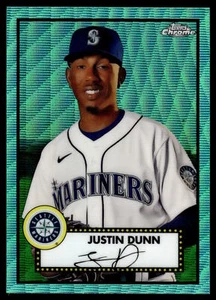 2021 Topps cromo platino aniversario refractor onda acuática #309 - Imagen 1 de 2
