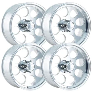 (Set-4) Ion 171 16x8 5x139.7 -5mm Polished Wheels Rims 16 Inch - Picture 1 of 3