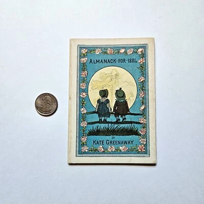 Kate Greenaway ALMANACK FOR 1884 Foto 1 de 4
