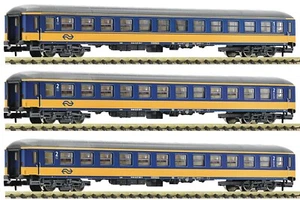 Fleischmann - ref.881917 - Set de 3 coches de viajeros tipo ICK de la NS, ep.VI - Imagen 1 de 1