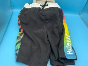 Hurley Boys Swim Trunks, Medium, Black - Picture 1 of 6