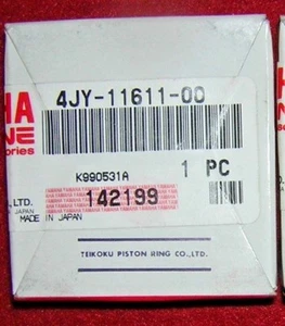 Yamaha YZ125 96-01 Piston Ring. Genuine Yamaha. New Shop Soiled B67 - Picture 1 of 1