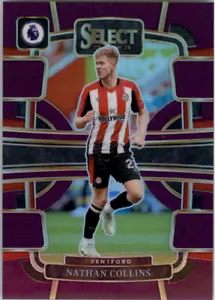 2023-24 Select English Premier League Purple Soccer Card Pick (Inserts) - Picture 1 of 51