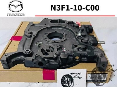 MAZDA GENUINO RX-7 RX7 FD3S 13B-REW Motor CARCASA FRONTAL FABRICANTE DE EQUIPOS ORIGINALES N3F1-10-C00 Foto 1 de 4