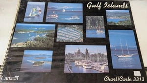 Canada Gulf Islands Nautical Chart  Book 3313 - 24 bound charts - Picture 1 of 3