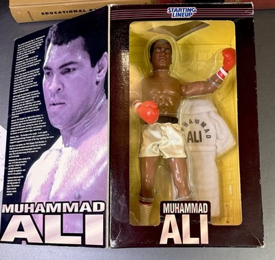 "Figura totalmente posable de 12"" Muhammad Ali alineación inicial Timeless Legends 1997 nueva en caja" Foto 1 de 4