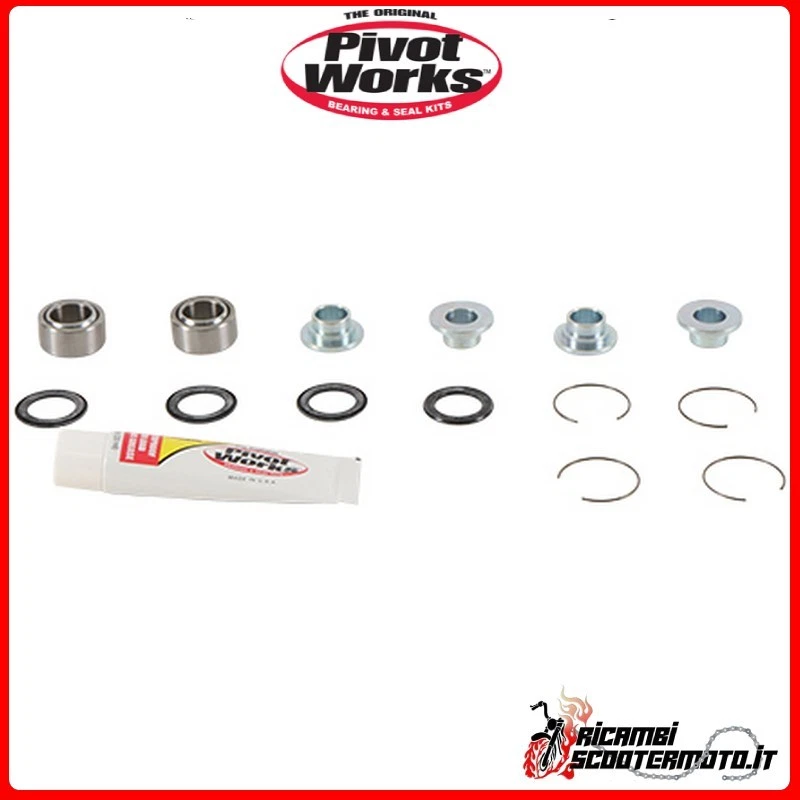 KIT CUSCINETTI MONO AMMORTIZZATORE PIVOT WORKS KTM 85 XC 2008-2009 PWSHKT09000#3 Foto 1 de 1