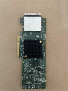 Adaptateur bus hôte LSI 3T6KY SAS9207-8e 03-25658-00A double port 6 Go SAS PCIe - Photo 1/2