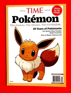 SPECIAL EDITION TIME MAGAZINE POKEMON: EEVEE BRAND NEW 2025 - Picture 1 of 9