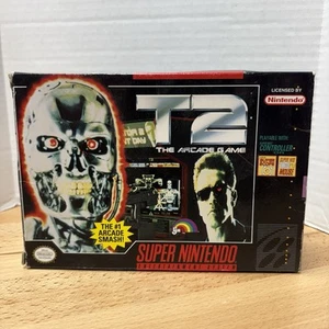 T2: The Arcade Game (Super Nintendo Entertainment System, 1993) CIB Minus Poster - Picture 1 of 12