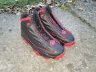 Nike Air Jordan Pro Strong Bred Youth Size 6Y Black Red Leather Shoes DC7911-006